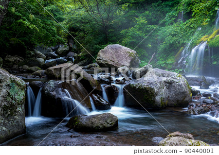 "Yamanashi Prefecture" Soryu Waterfall "Yamanashi Prefecture" Soryu Waterfall 90440001