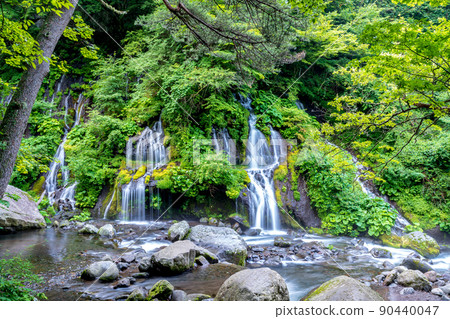 “山梨縣”蒼龍瀑布 90440047