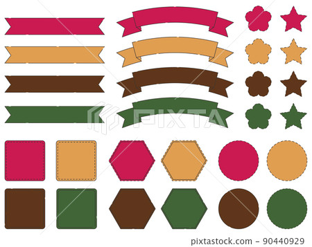 為標題評論設置的溫暖的秋天設計框架 90440929