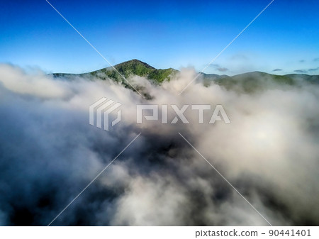 aerial nature scenery in maggie valley north carolina 90441401