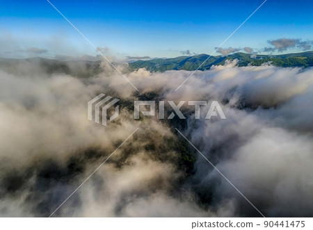 aerial nature scenery in maggie valley north carolina 90441475