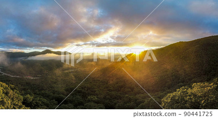 aerial nature scenery in maggie valley north carolina 90441725