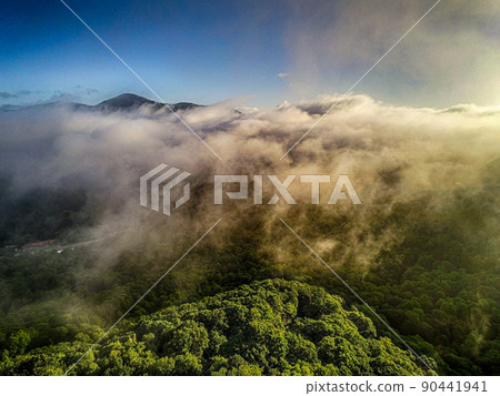 aerial nature scenery in maggie valley north carolina aerial nature scenery in maggie valley north carolina 90441941