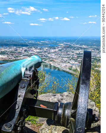 Chattanooga, Tennessee, USA views from Lookout mountain 90442054