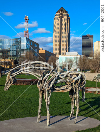 scenic views around des moines iowa city downtown scenic views around des moines iowa city downtown 90442061