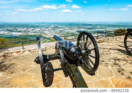 Chattanooga, Tennessee, USA views from Lookout mountain 90442136