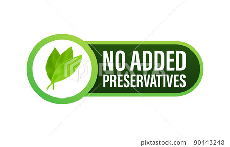 No added preservatives, great design for any purposes. Vector illustration No added preservatives, great design for any purposes. Vector illustration 90443248