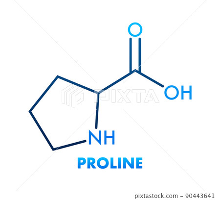 Icon on purple backdrop. Proline formula, great design for any purposes 90443641