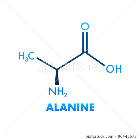 Alanine formula, great design for any purposes. Alanine formula 90443678