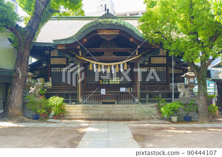 福島天滿宮（上天神） 新鮮的綠色季節 90444107