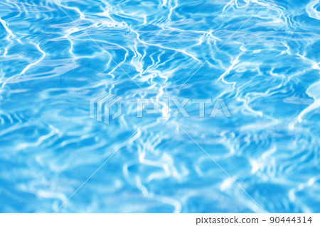夏天顏色背景材料水錶面紋理的圖像 90444314