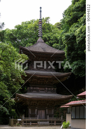 大山寺大山寺三層塔[富宮觀音] 90444812