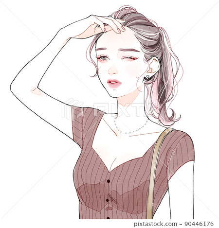 一個令人眼花繚亂的女人 90446176