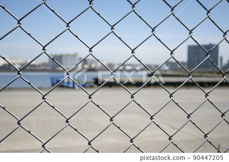 Wire mesh fence 90447205