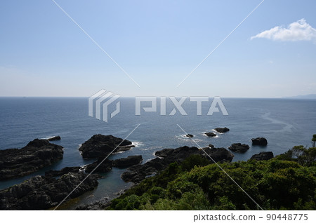 春天紀伊半島海岸線 春天紀伊半島海岸線 90448775