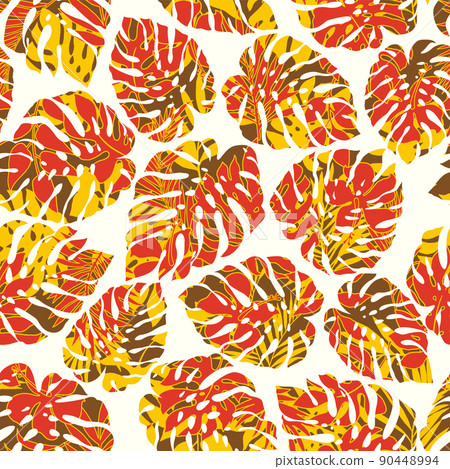 Seamless tropical pattern, perfect for Hawaiian shirts, Seamless tropical pattern, perfect for Hawaiian shirts, 90448994