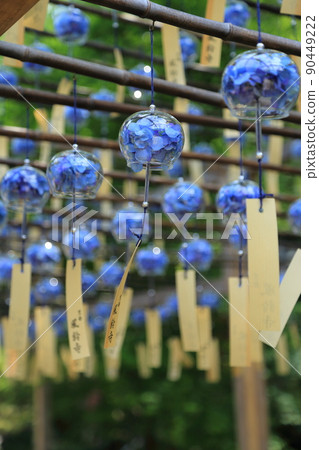 Wind chime festival of Shojuin (commonly known as wind chime temple) [Ujitawara Town, Kyoto Prefecture] 90449222