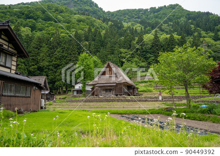 [Toyama Prefecture] Echinaka Gokayama Ainokura Gassho-zukuri Village 90449392