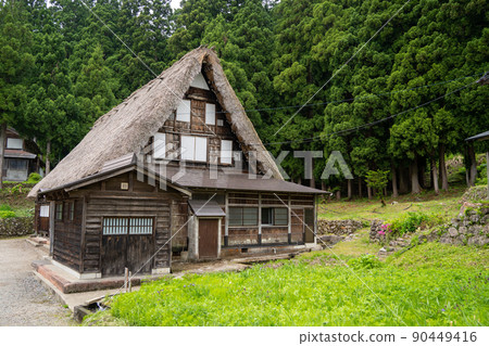 [Toyama Prefecture] Echinaka Gokayama Ainokura Gassho-zukuri Village 90449416
