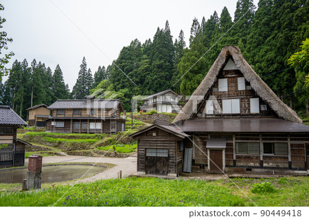 [Toyama Prefecture] Echinaka Gokayama Ainokura Gassho-zukuri Village 90449418