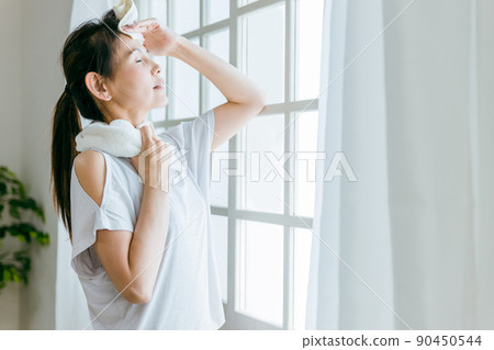 Middle-aged and older women who are tired and short of breath after training (diet / spicy) Middle-aged and older women who are tired and short of breath after training (diet / spicy) 90450544