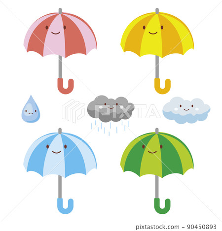 June rainy season - Stock Illustration [90450893] - PIXTA