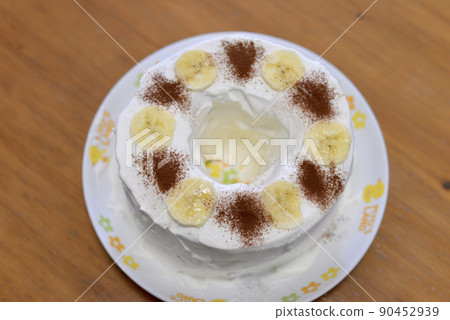 Homemade banana shortcake Homemade banana shortcake 90452939
