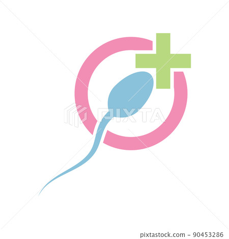 Sperm logo illustration Sperm logo illustration 90453286