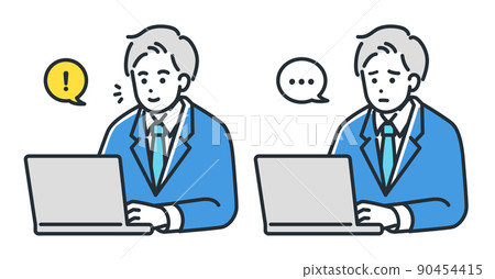 使用個人電腦的人。 90454415