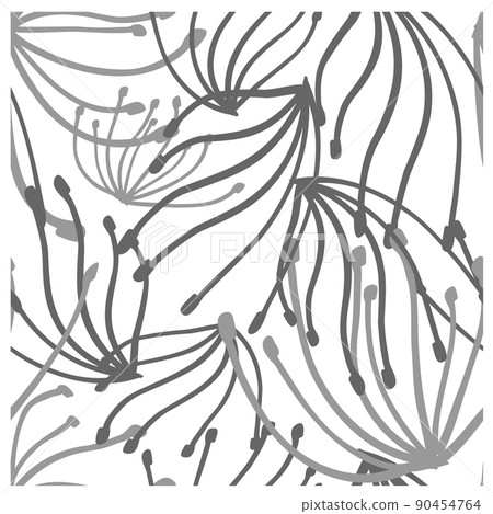 Dandelion in abstract style on soft background. Seamless pattern abstract design. Vintage dandelion Dandelion in abstract style on soft background. Seamless pattern abstract design. Vintage dandelion 90454764