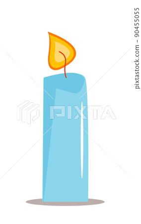 candel vector illustration on white candel vector illustration on white 90455055
