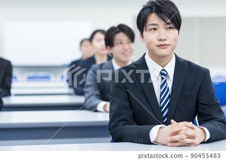 New employees taking seminars New employees taking seminars 90455483