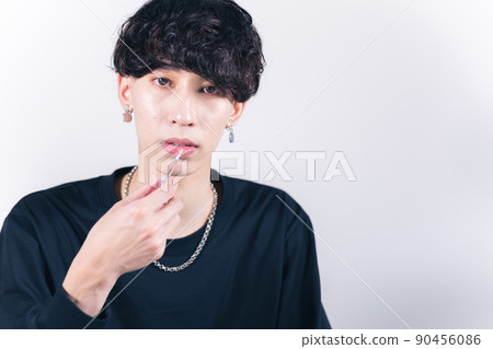 Young men beauty genderless 90456086