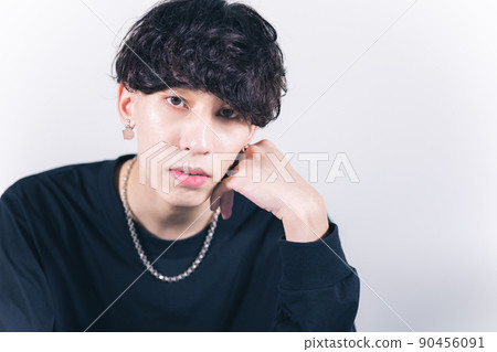 Young men beauty genderless 90456091