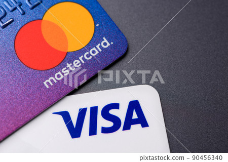 Visa and MasterCard credit cards 90456340