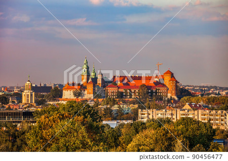 Wawel Castle in City of Krakow, Poland Wawel Castle in City of Krakow, Poland 90456477