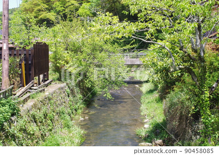 View of the Ginzan River 90458085
