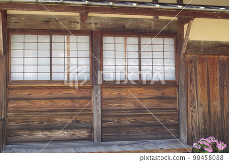 View of the building in the Omori area where the silver mine is located 90458088