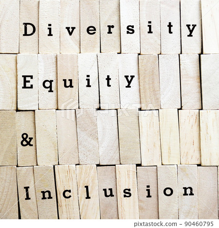 DEI, Diversity, equity, inclusion symbol. Wooden blocks with words DEI concept DEI, Diversity, equity, inclusion symbol. Wooden blocks with words DEI concept 90460795