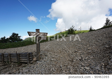 夏季Utsukushigahara高原北阿爾卑斯觀測課程的轉折點 90461093