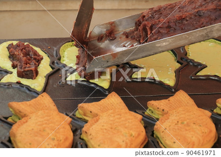 鯛魚燒、鯛魚燒、小倉豆沙 鯛魚燒、鯛魚燒、小倉豆沙 90461971