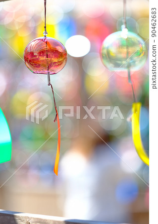 Summer image wind bell Summer image wind bell 90462683