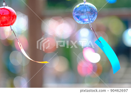 Summer image wind bell Summer image wind bell 90462697