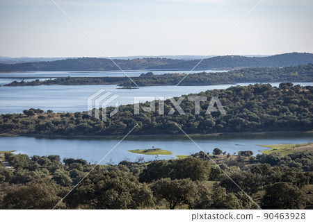 PORTUGAL ALENTEJO MONSARAZ LAKE 90463928