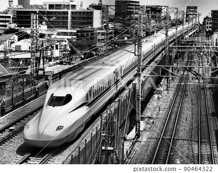 新幹線 N700S J15 編隊在西輦立交橋 90464322