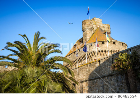 Saint-Malo city hall, Brittany, France 90465554