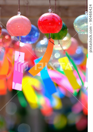 Summer image wind bell Summer image wind bell 90466424