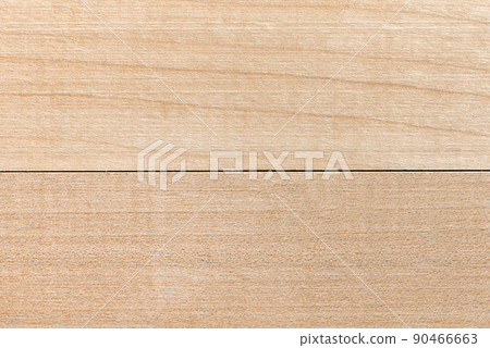The texture of a wooden board. Background and texture of light wood. Natural birch wood close-up. Unpainted floor in natural shades 90466663