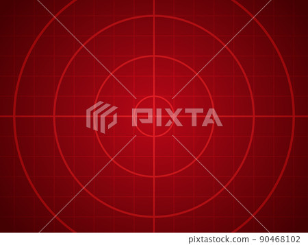 Dangerous radar screen illustration Dangerous radar screen illustration 90468102