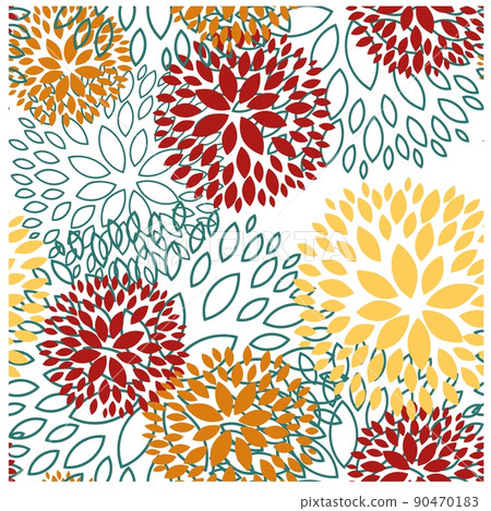 Trendy seamless pattern for wallpaper design. Fashion style pattern. Abstract texture. Beautiful Trendy seamless pattern for wallpaper design. Fashion style pattern. Abstract texture. Beautiful 90470183